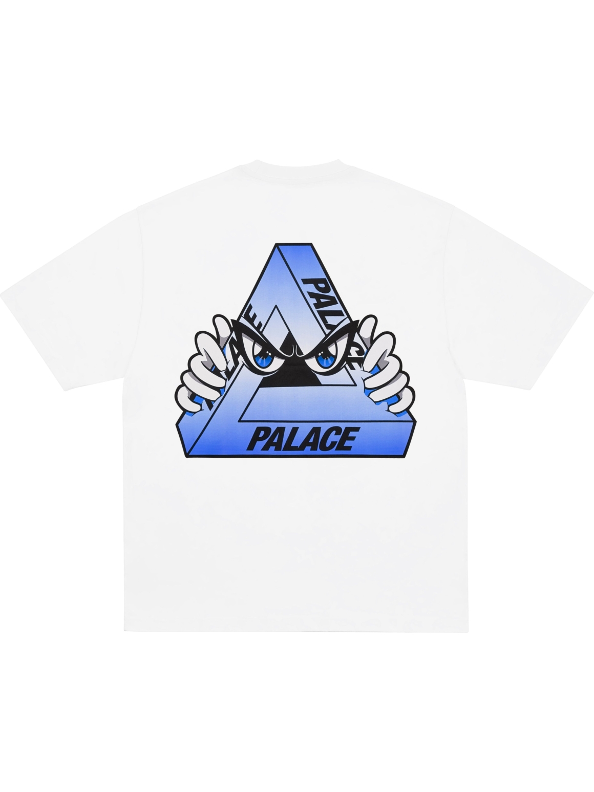 Imagem de: Camiseta Palace Skateboards Tri-Peek Branca