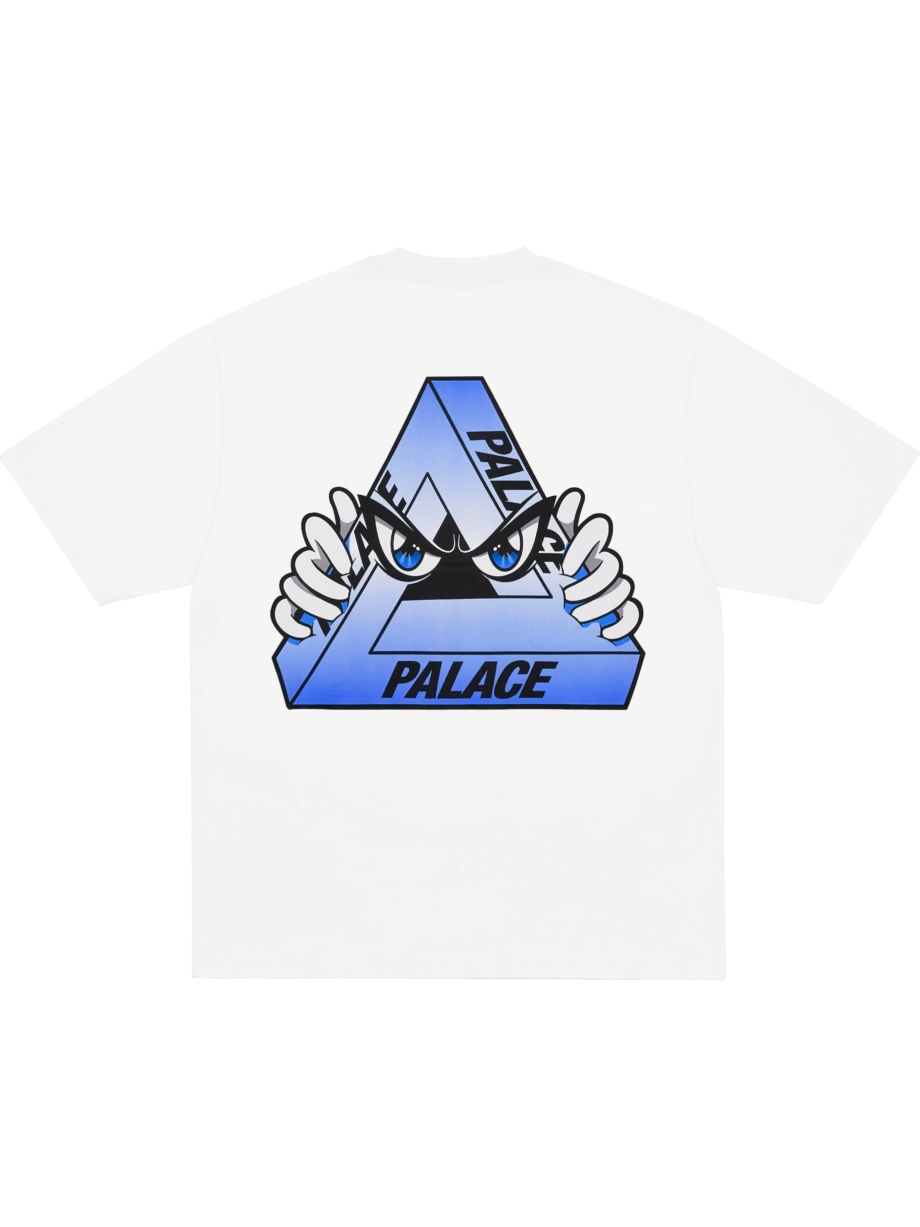 Imagem de: Camiseta Palace Skateboards Tri-Peek Branca