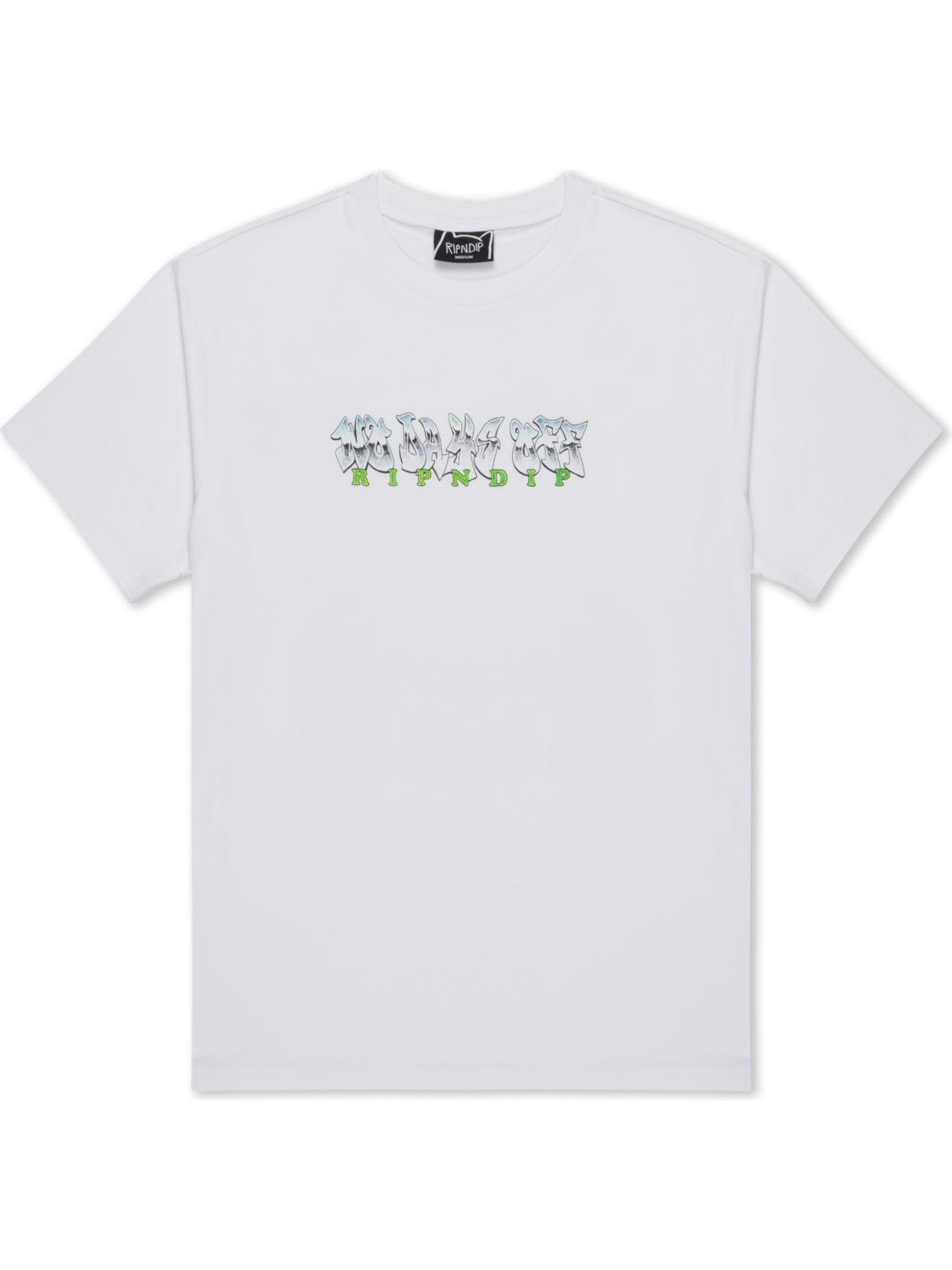 Imagem de: Camiseta RIPNDIP Karate Kat Branca