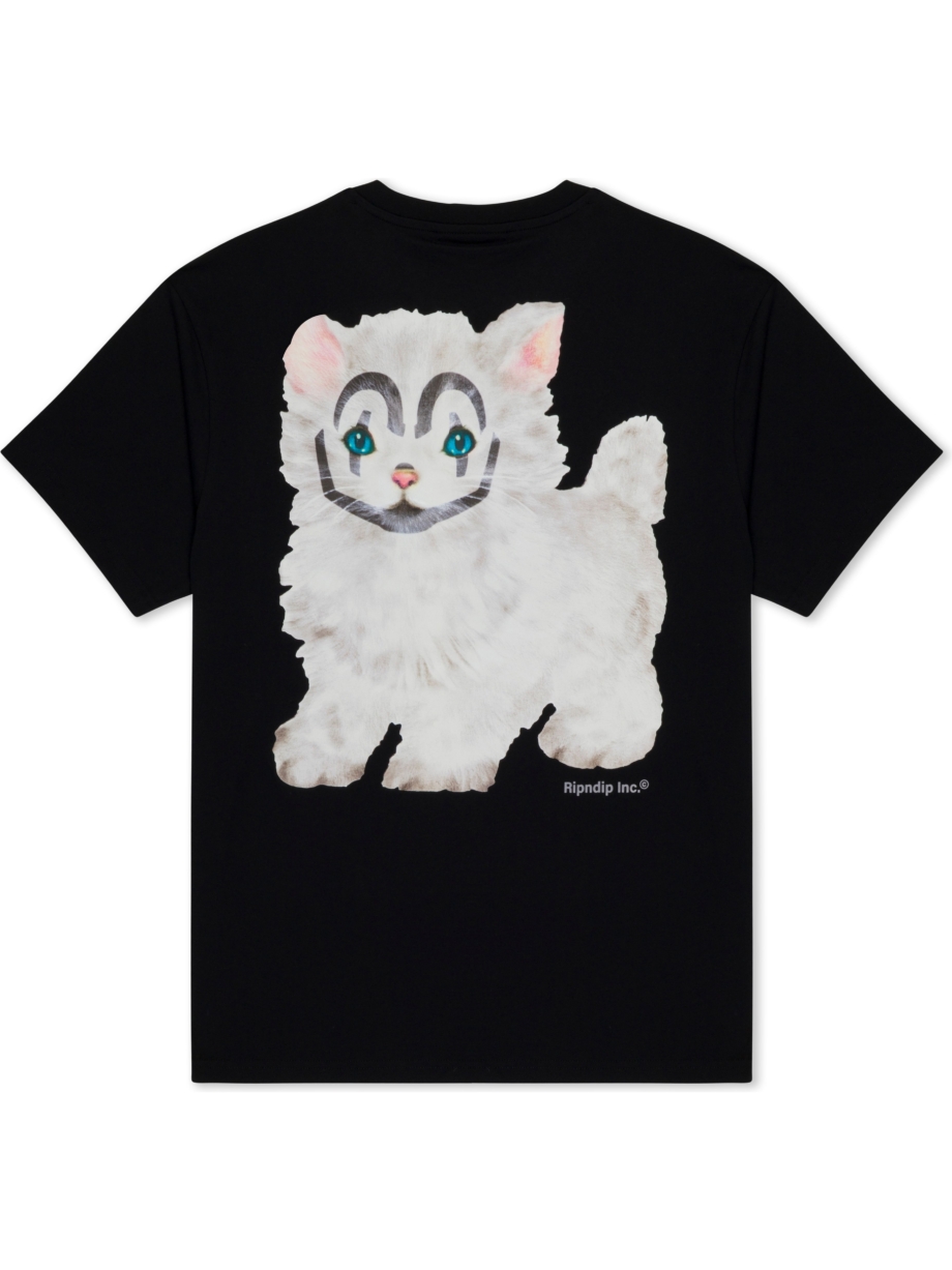 Imagem de: Camiseta RIPNDIP Pet Me Im Cute Preta