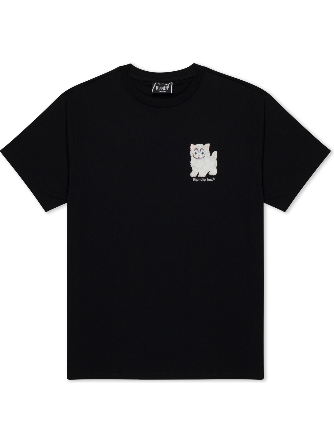 Imagem de: Camiseta RIPNDIP Pet Me Im Cute Preta