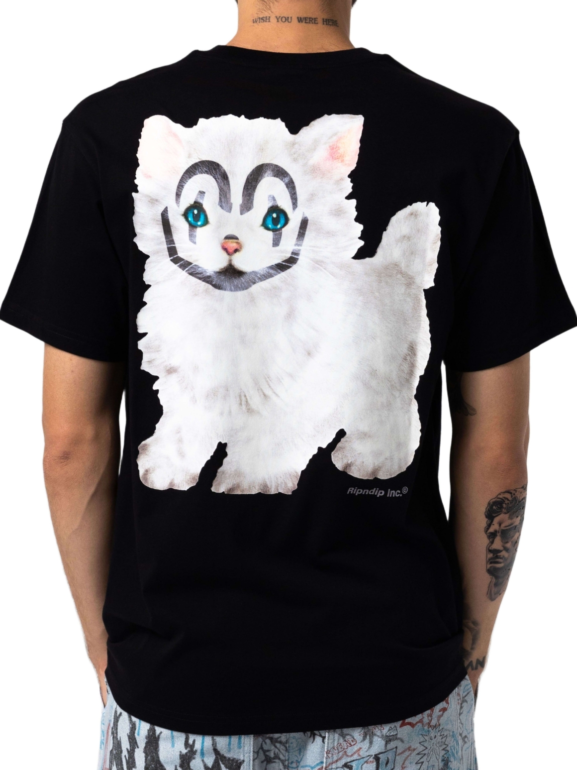 Imagem de: Camiseta RIPNDIP Pet Me Im Cute Preta