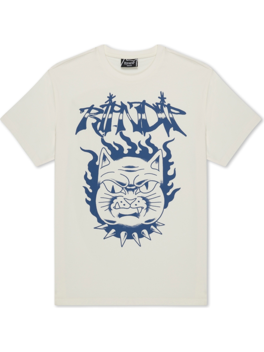 Imagem de: Camiseta RIPNDIP The Happiest Cat Bege