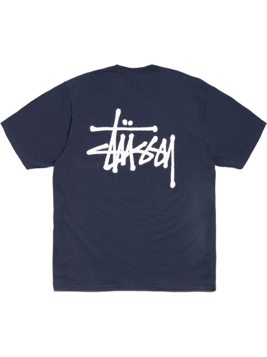 Imagem de: Camiseta Stüssy Basic Stüssy Tee Azul Marinho
