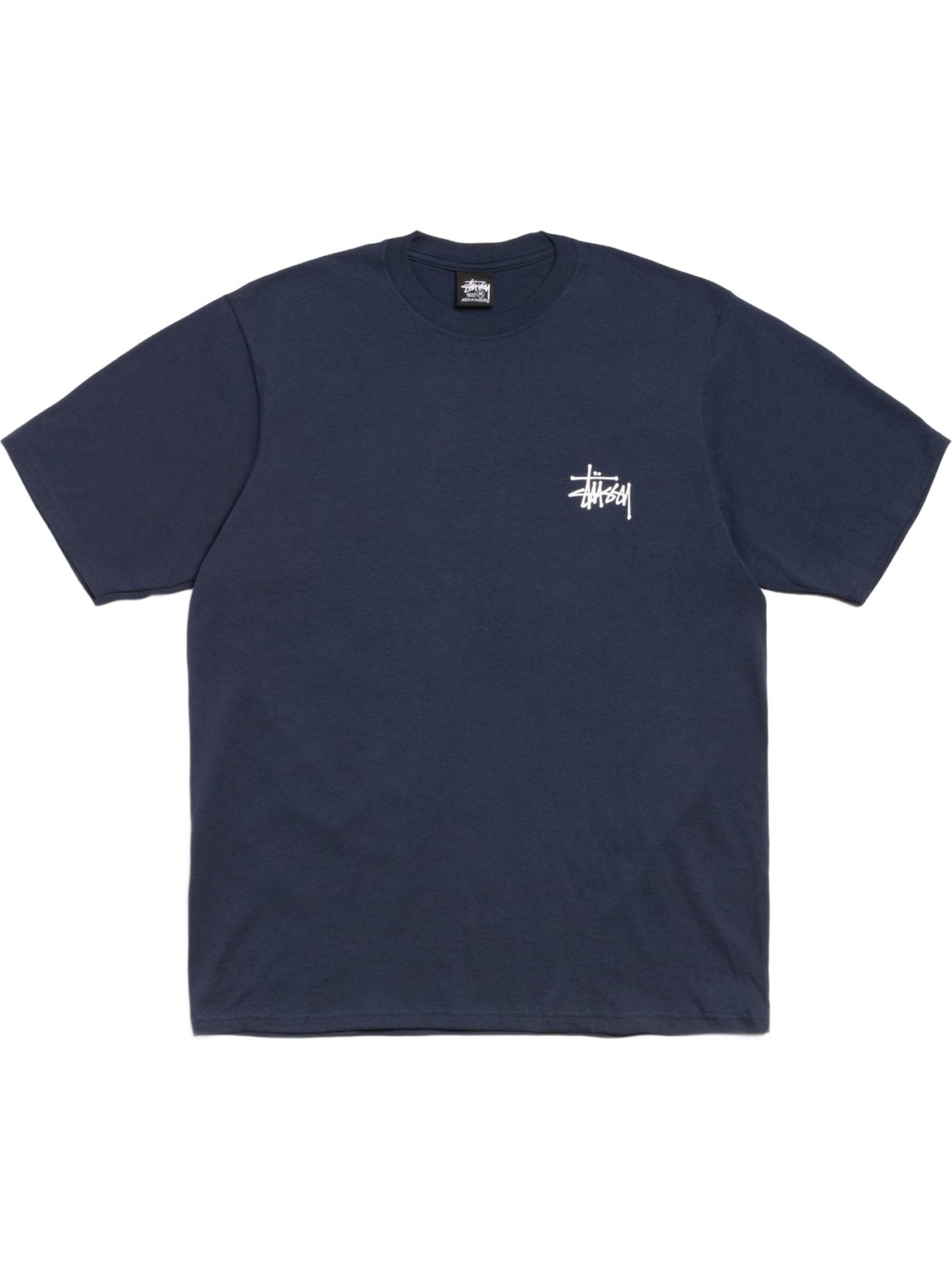 Imagem de: Camiseta Stüssy Basic Stüssy Tee Azul Marinho