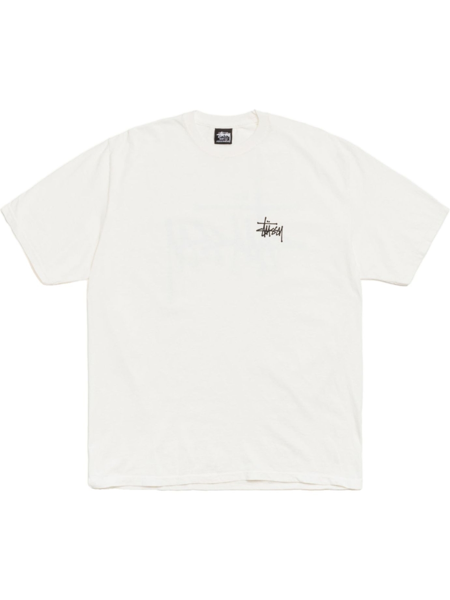 Imagem de: Camiseta Stüssy Basic Pigment Dyed Natural