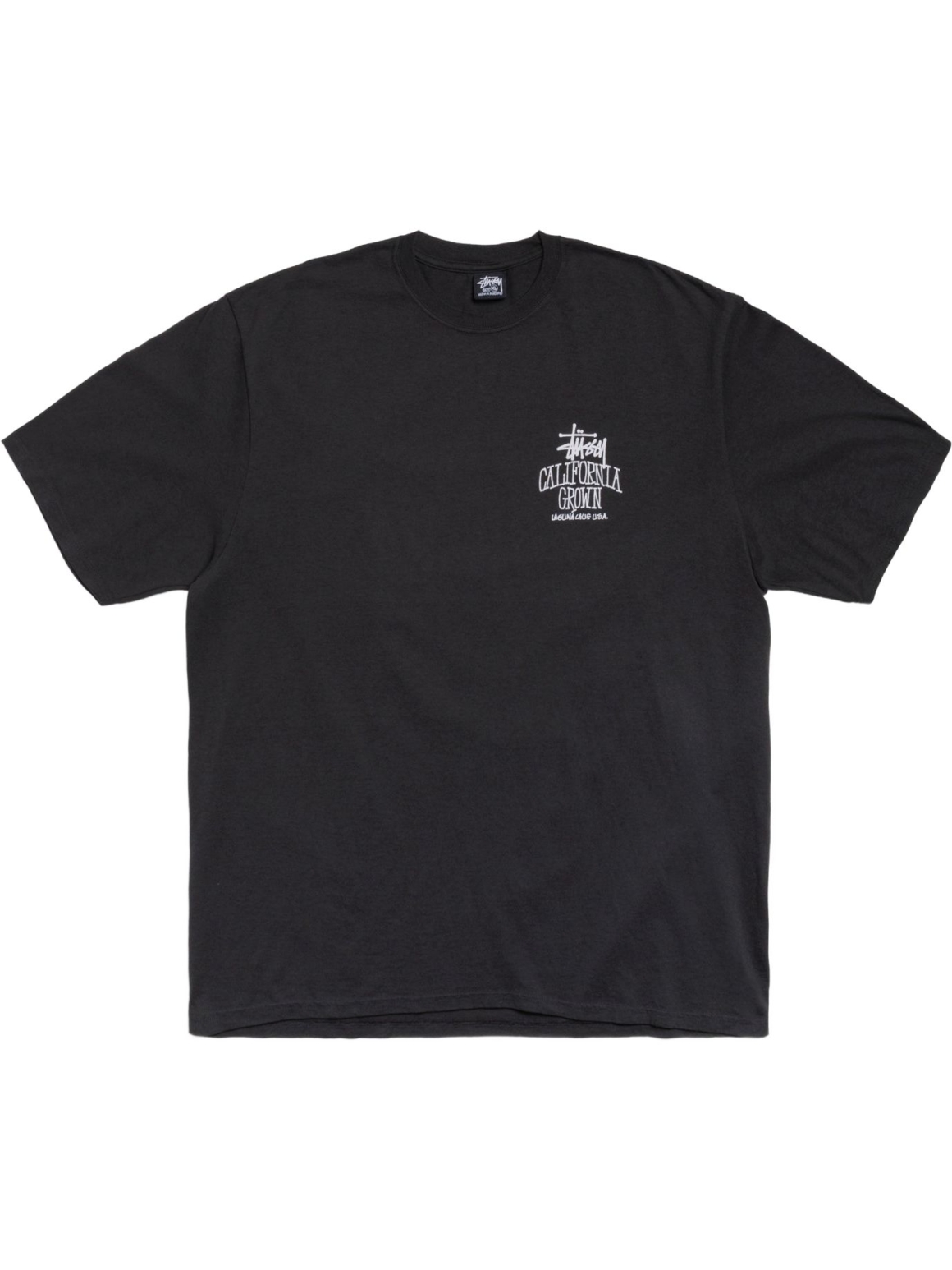 Imagem de: Camiseta Stüssy Cali Grown Tee Pigment Dyed Preta