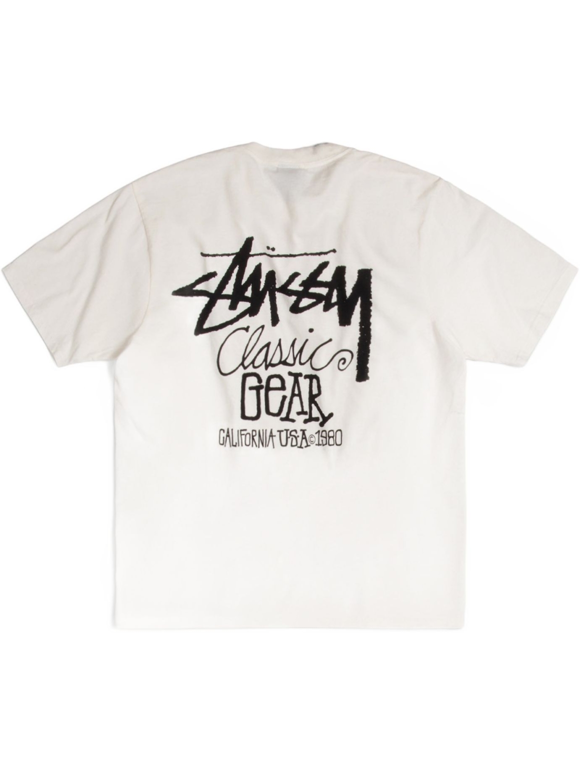 Imagem de: Camiseta Stüssy Classic Gear Pigment Dyed Natural