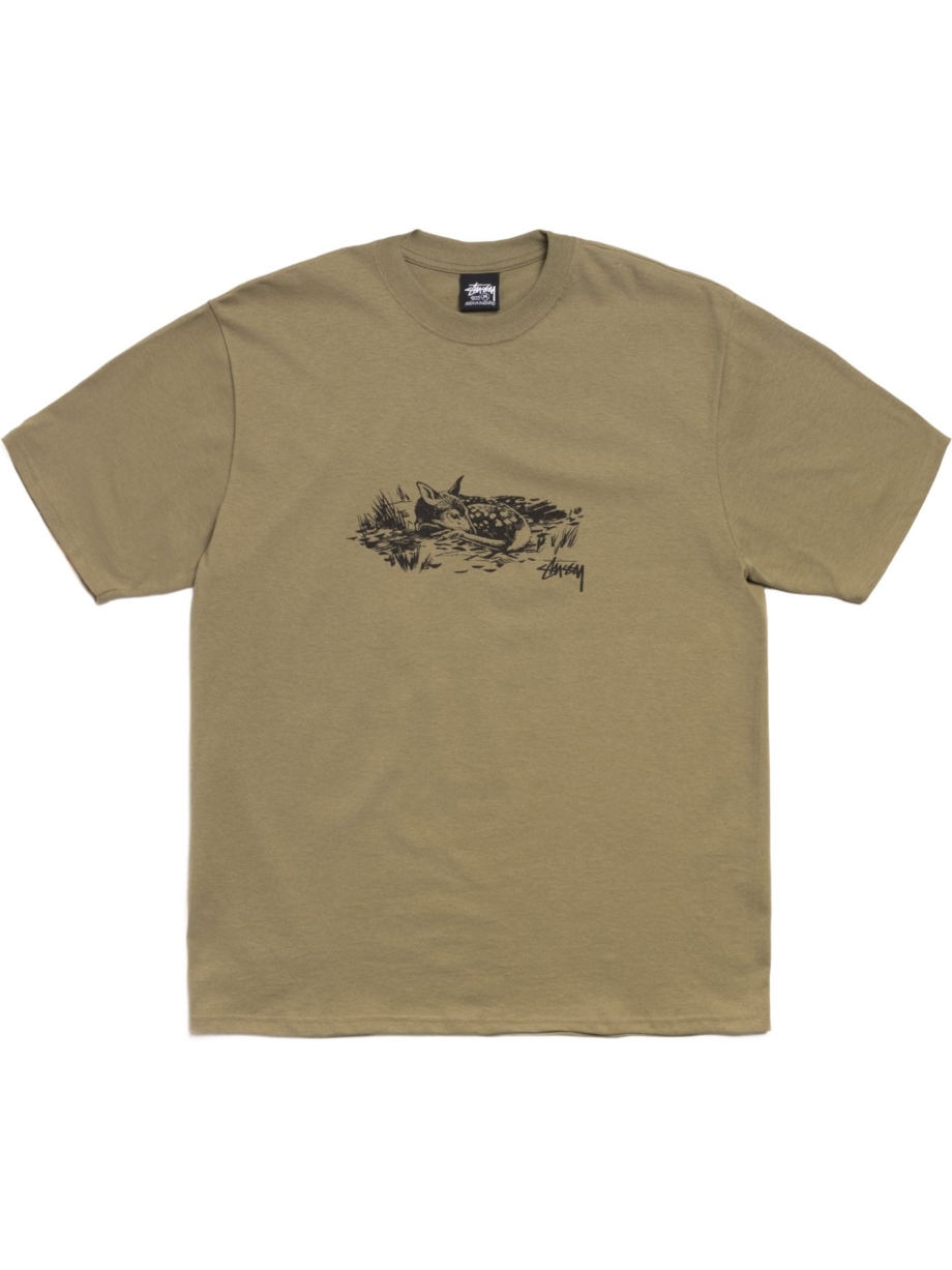 Imagem de: Camiseta Stüssy Fawn Tee Verde Militar