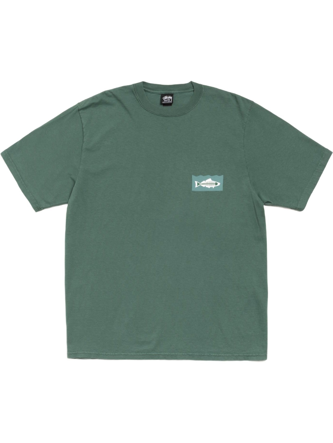 Imagem de: Camiseta Stüssy Heal The Bay 40 Pigment Dyed Verde Pine
