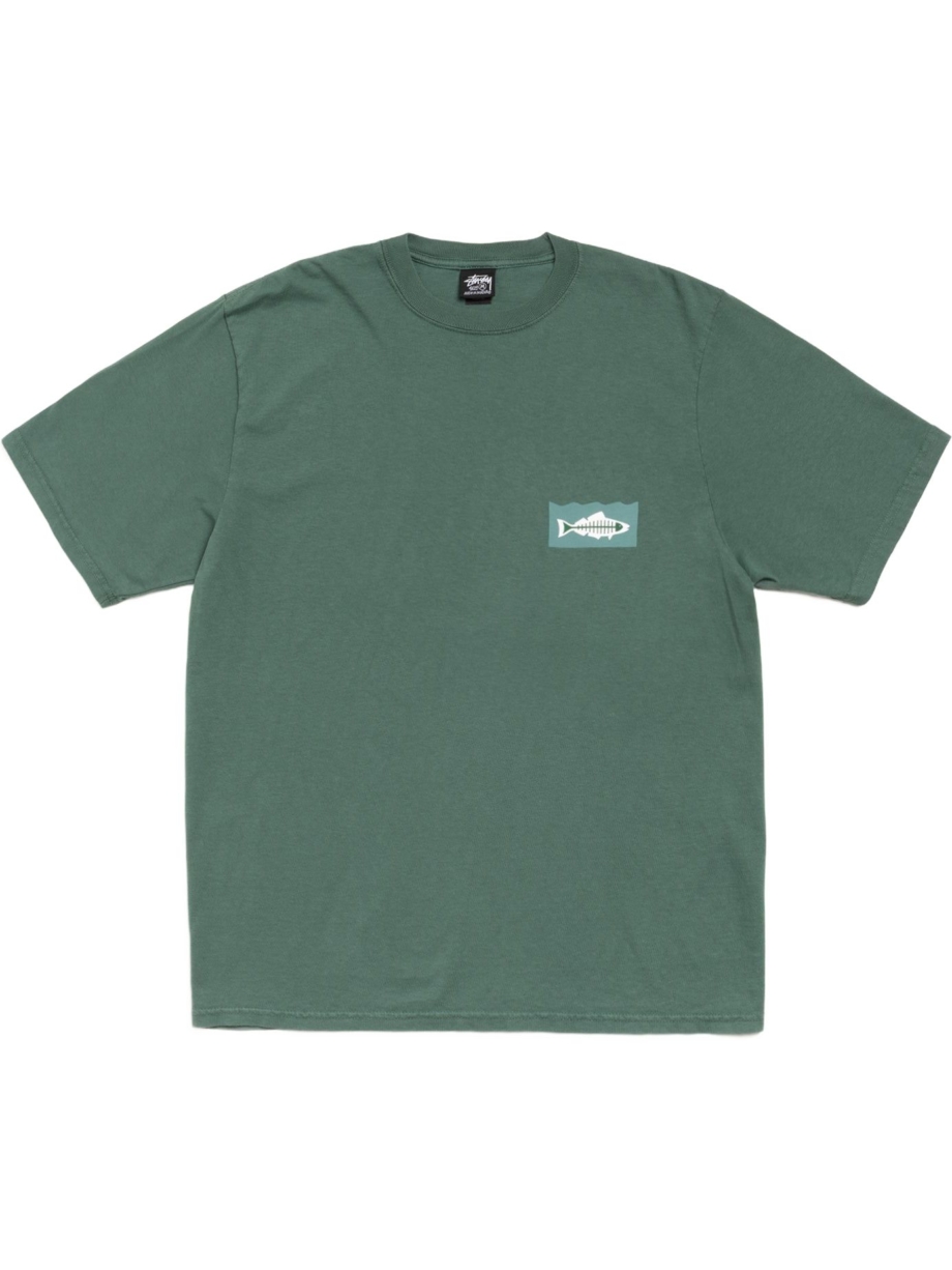 Imagem de: Camiseta Stüssy Heal The Bay 40 Pigment Dyed Verde Pine