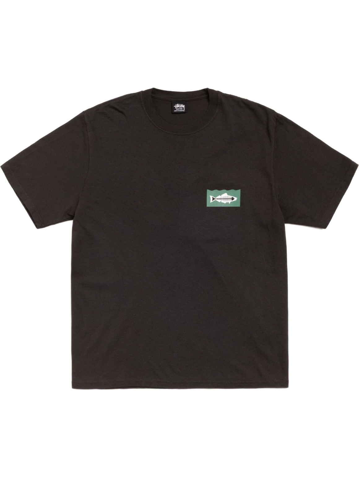 Imagem de: Camiseta Stüssy Heal The Bay 40 Pigment Dyed Preta