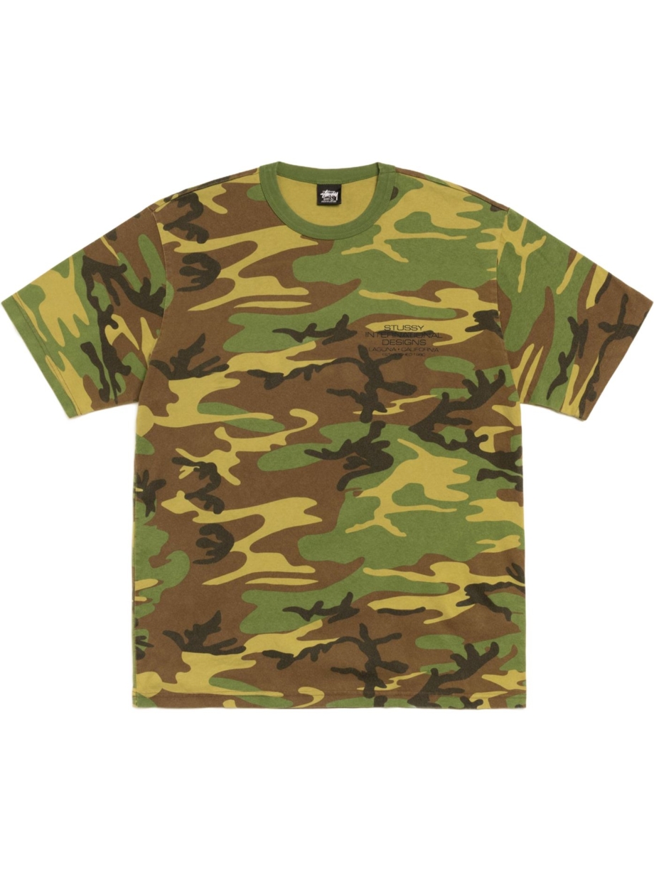 Imagem de: Camiseta Stüssy International Designs Pigment Dyed Camuflada
