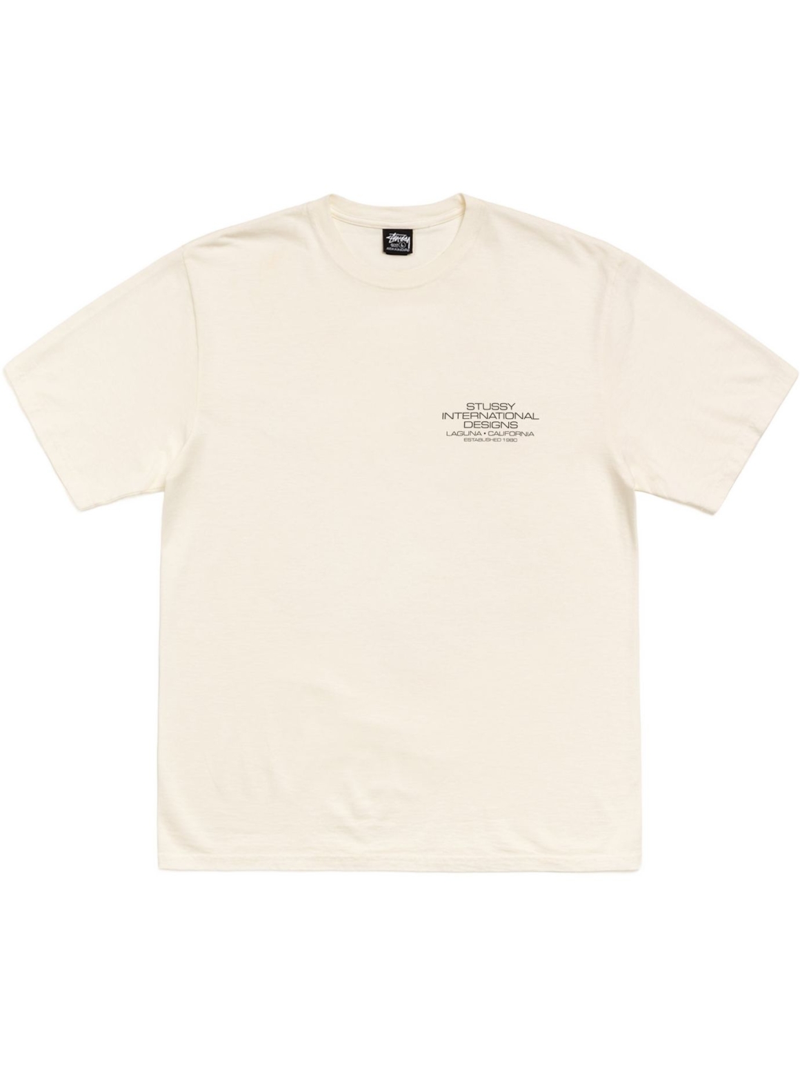 Imagem de: Camiseta Stüssy International Designs Pigment Dyed Marfim