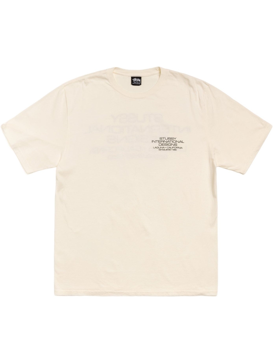 Imagem de: Camiseta Stüssy International Designs Pigment Dyed Natural