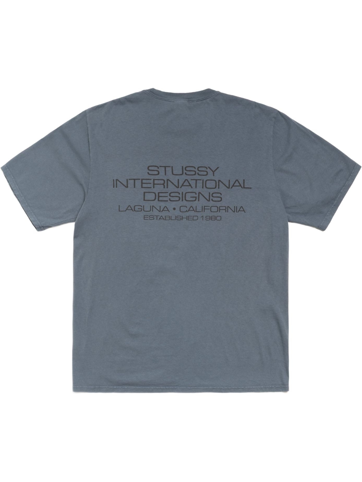 Imagem de: Camiseta Stüssy International Designs Pigment Dyed Azul Marinho