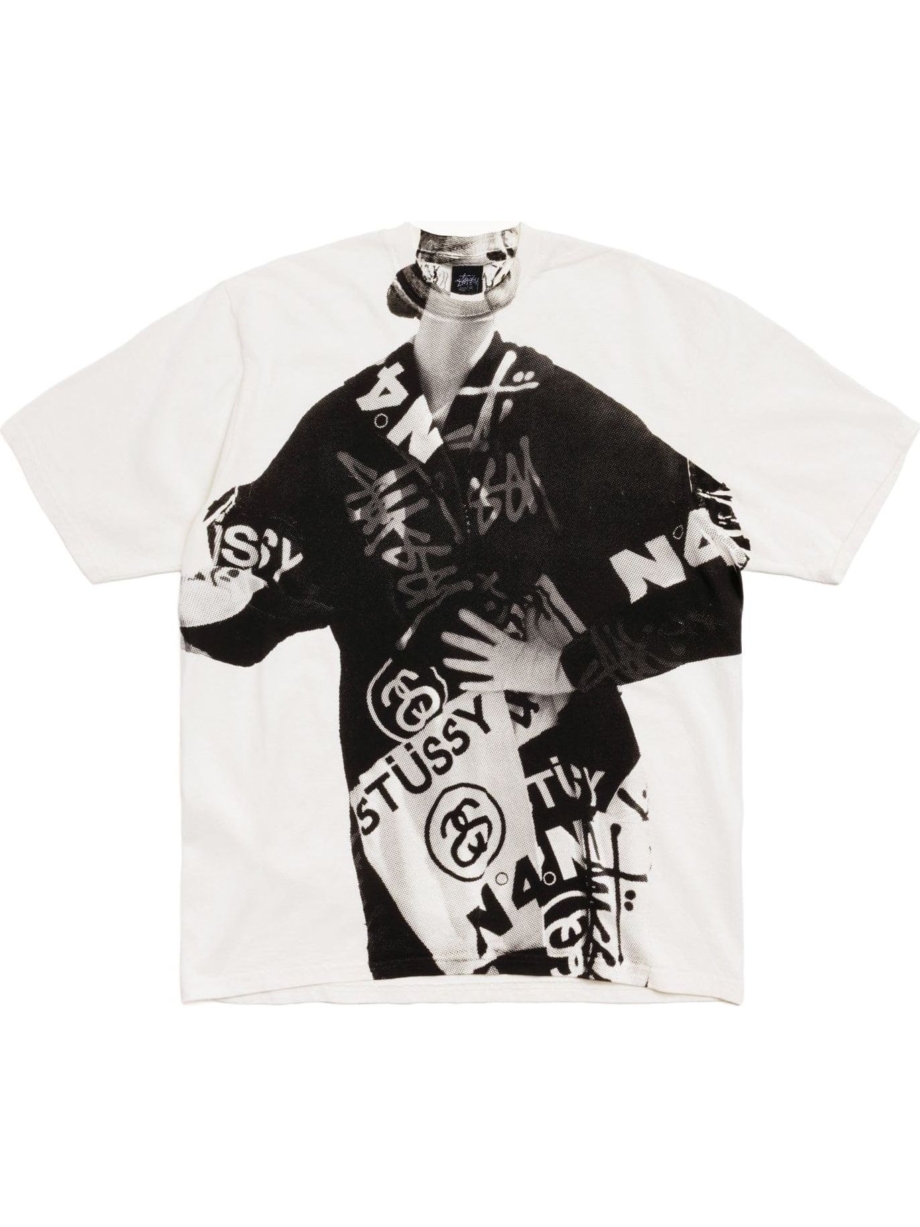 Imagem de: Camiseta Stüssy Paris Tee Natural