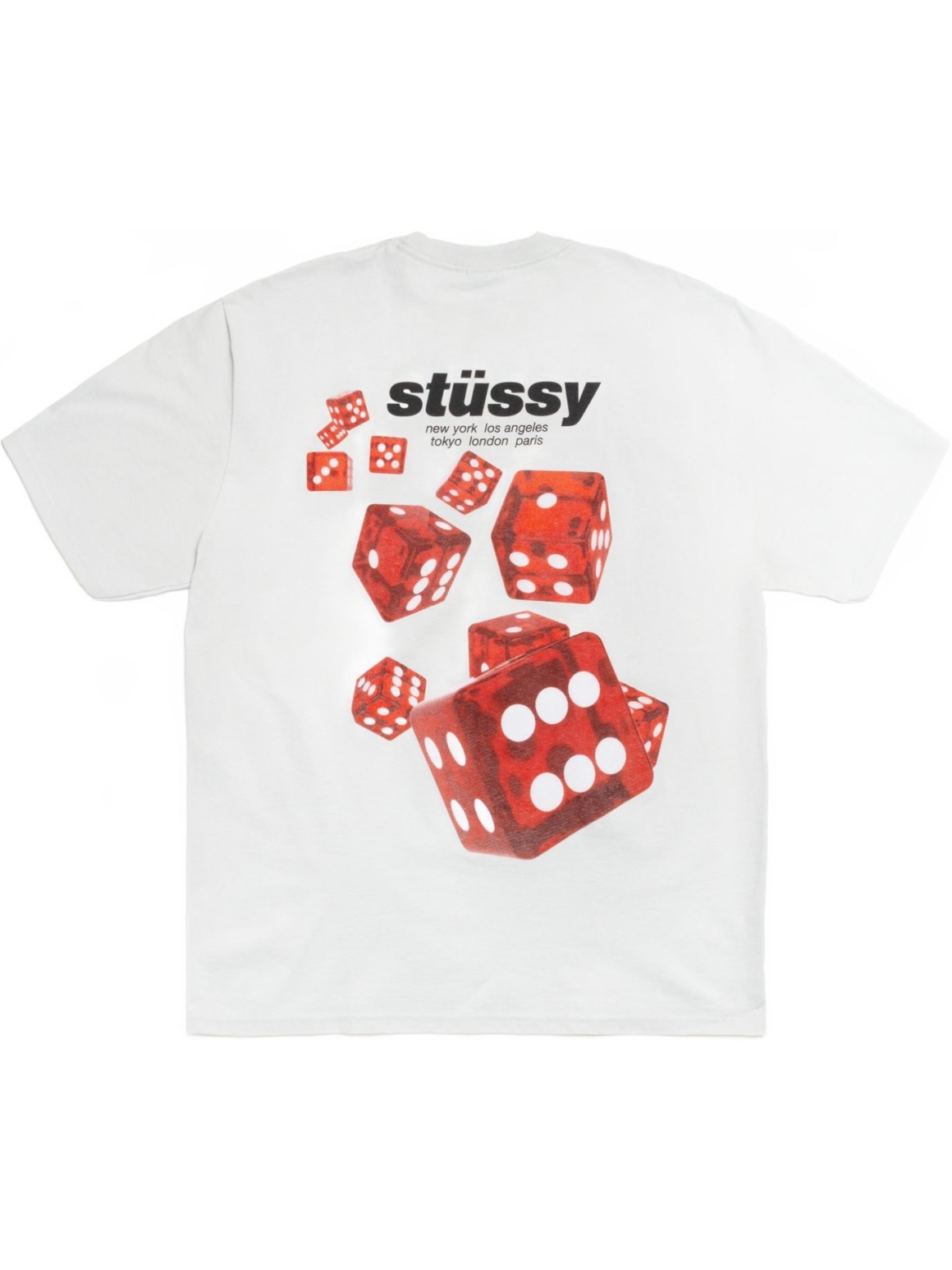 Imagem de: Camiseta Stüssy Rollers Cinza