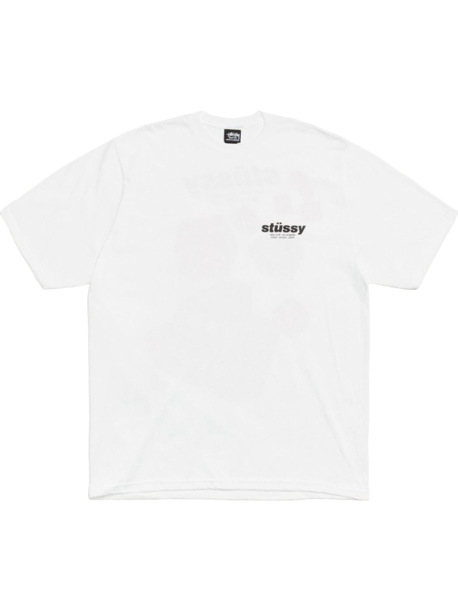 Imagem de: Camiseta Stüssy Rollers Branca