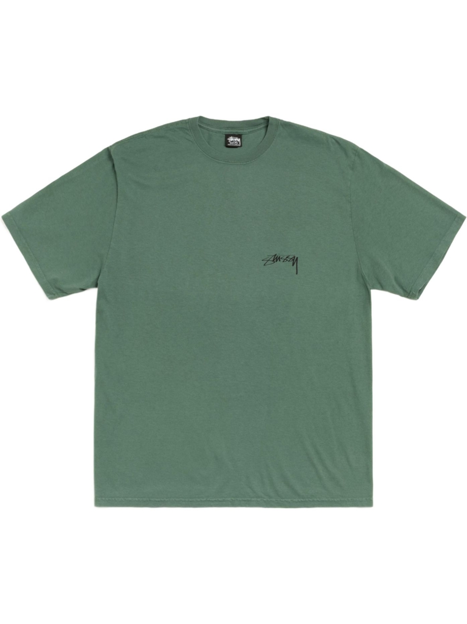 Imagem de: Camiseta Stüssy Serpent Pigment Dyed Verde