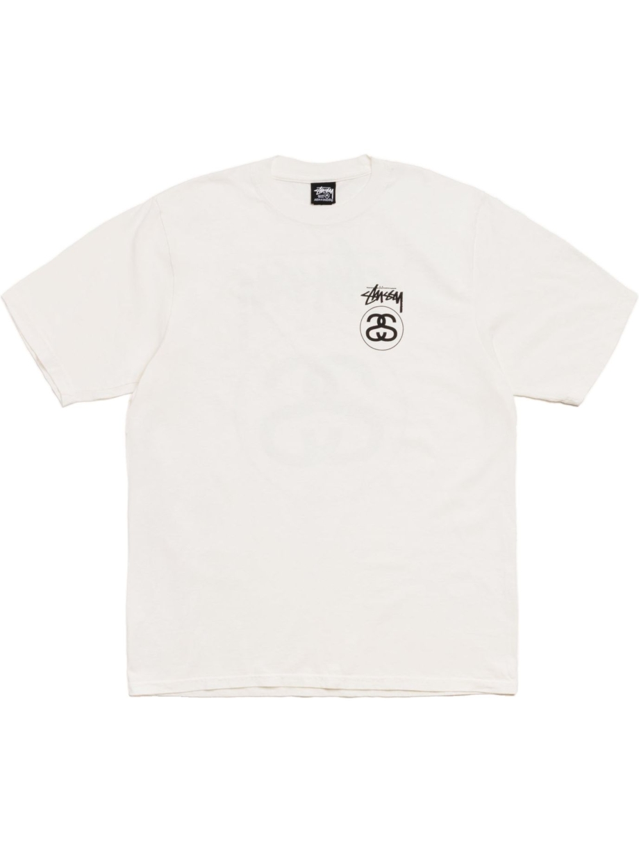 Imagem de: Camiseta Stüssy Stock Link Tee Pigment Dyed Natural