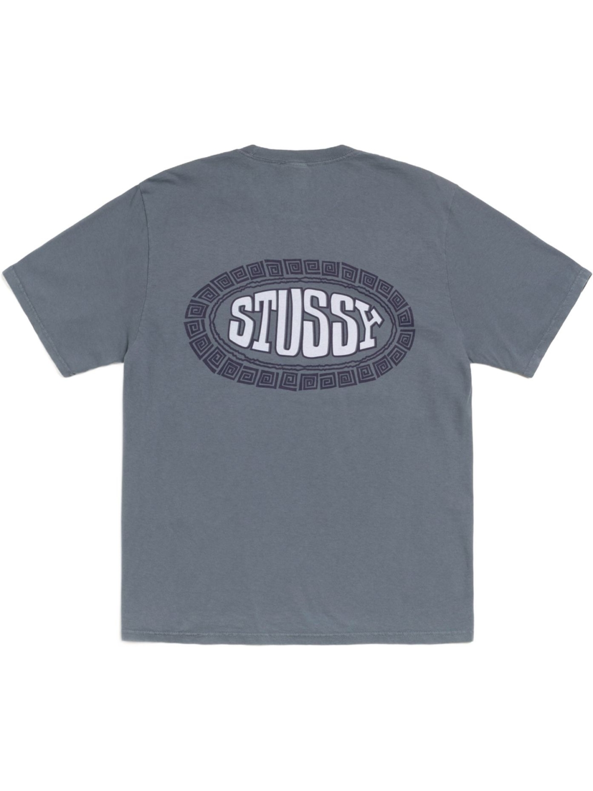 Imagem de: Camiseta Stüssy Tile Oval Pigment Dyed Azul Marinho