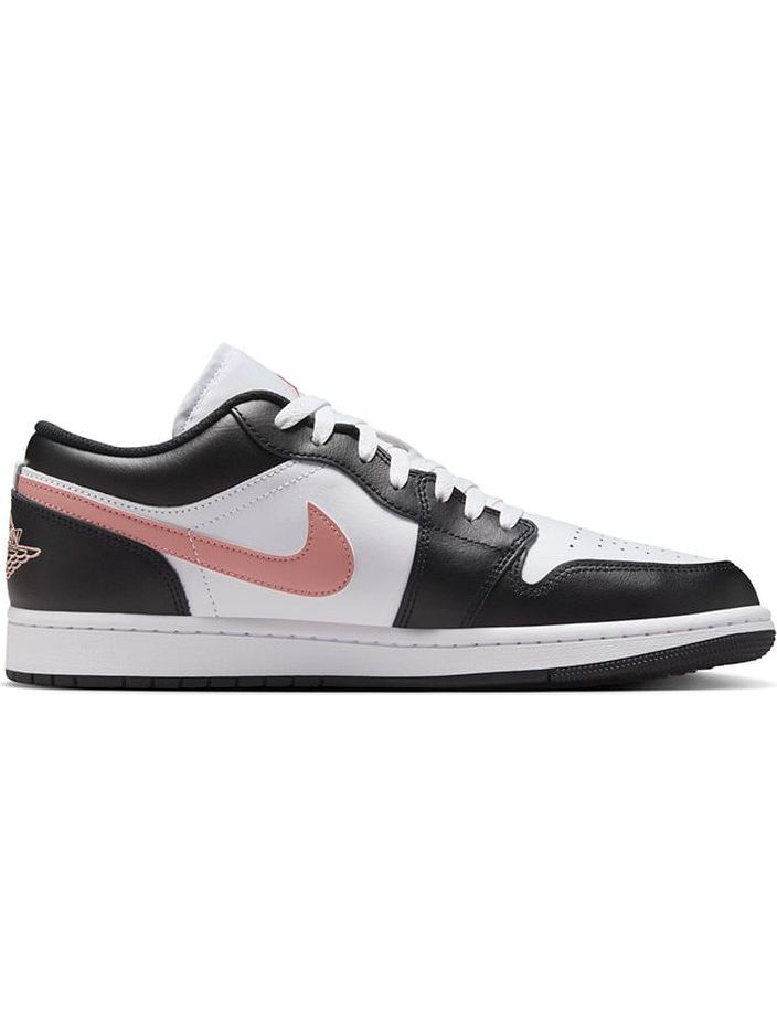 Imagem de: Tênis Air Jordan 1 Low Preto e Rosa