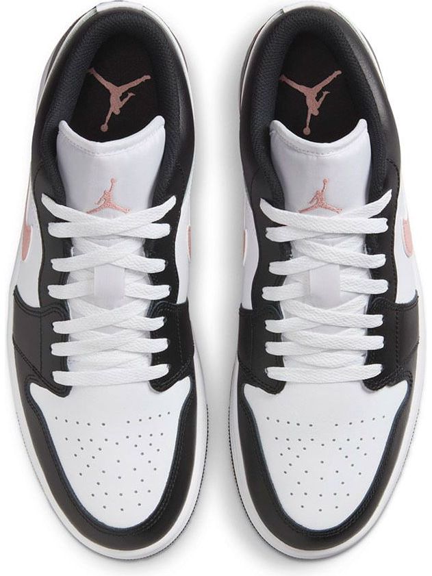 Imagem de: Tênis Air Jordan 1 Low Preto e Rosa