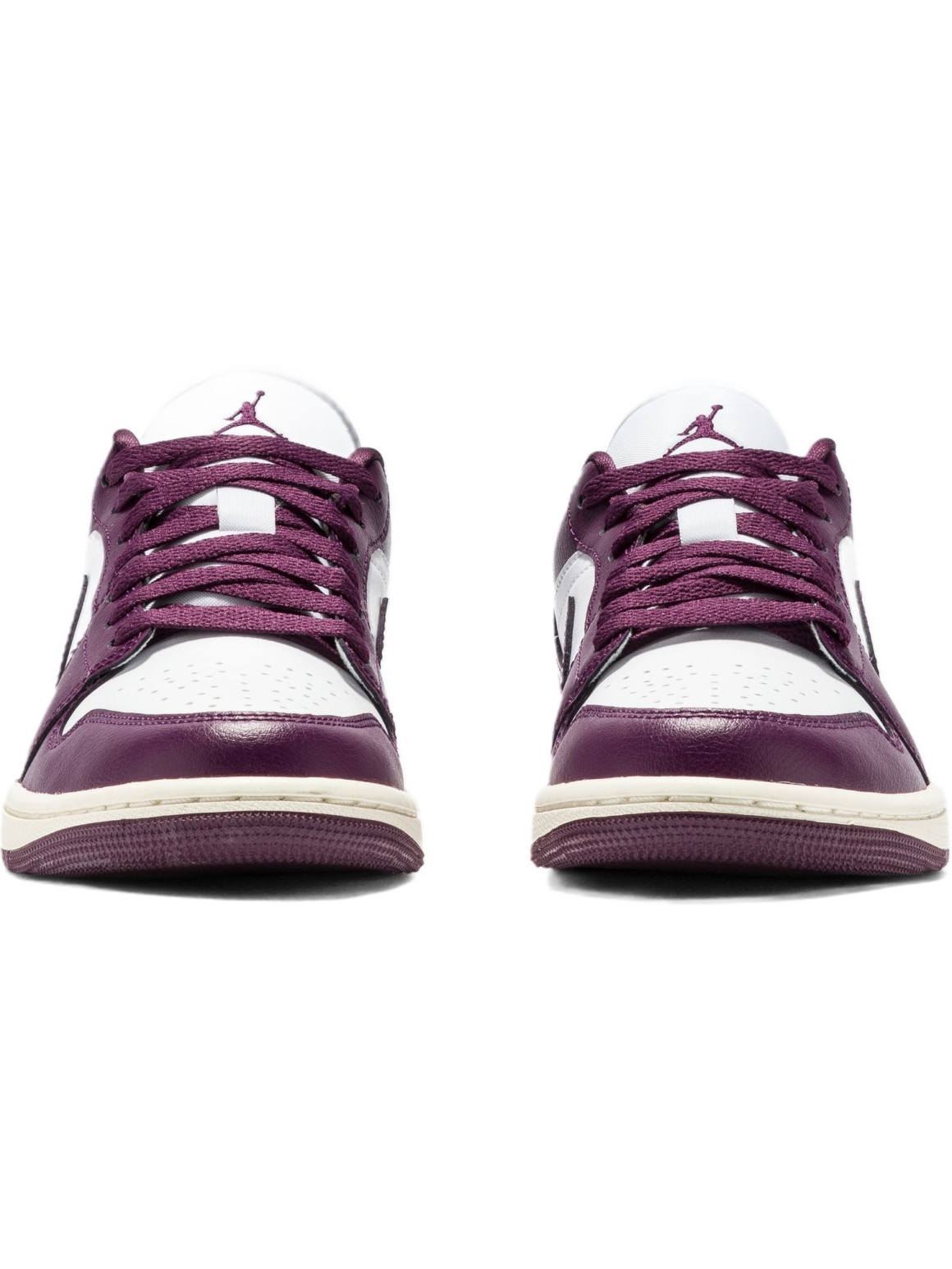 Imagem de: Tênis Air Jordan 1 Low White Bordeaux