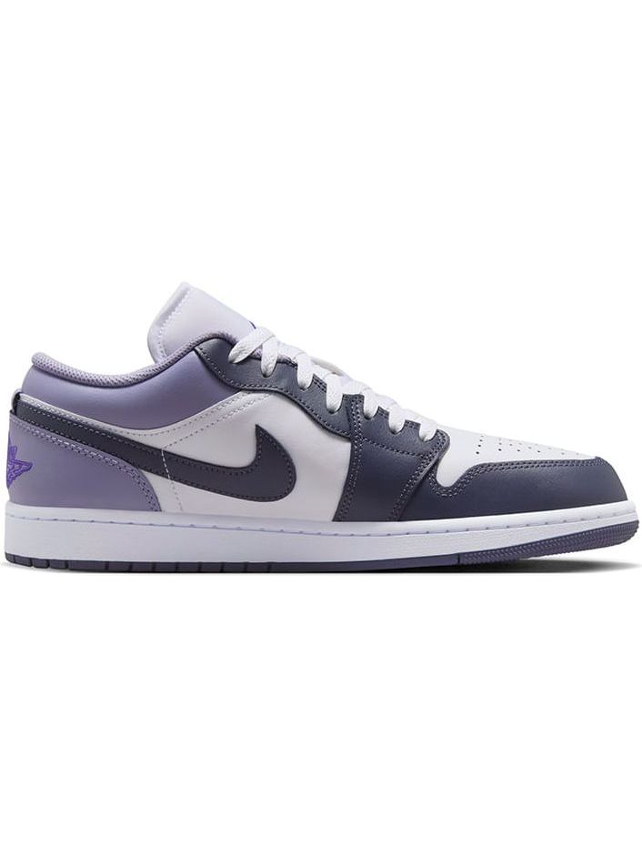 Imagem de: Tênis Jordan Air Jordan 1 Low Branco e Roxo