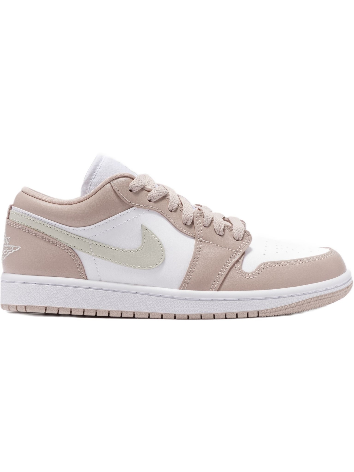 Imagem de: Tênis Air Jordan 1 Low Branco e Bege