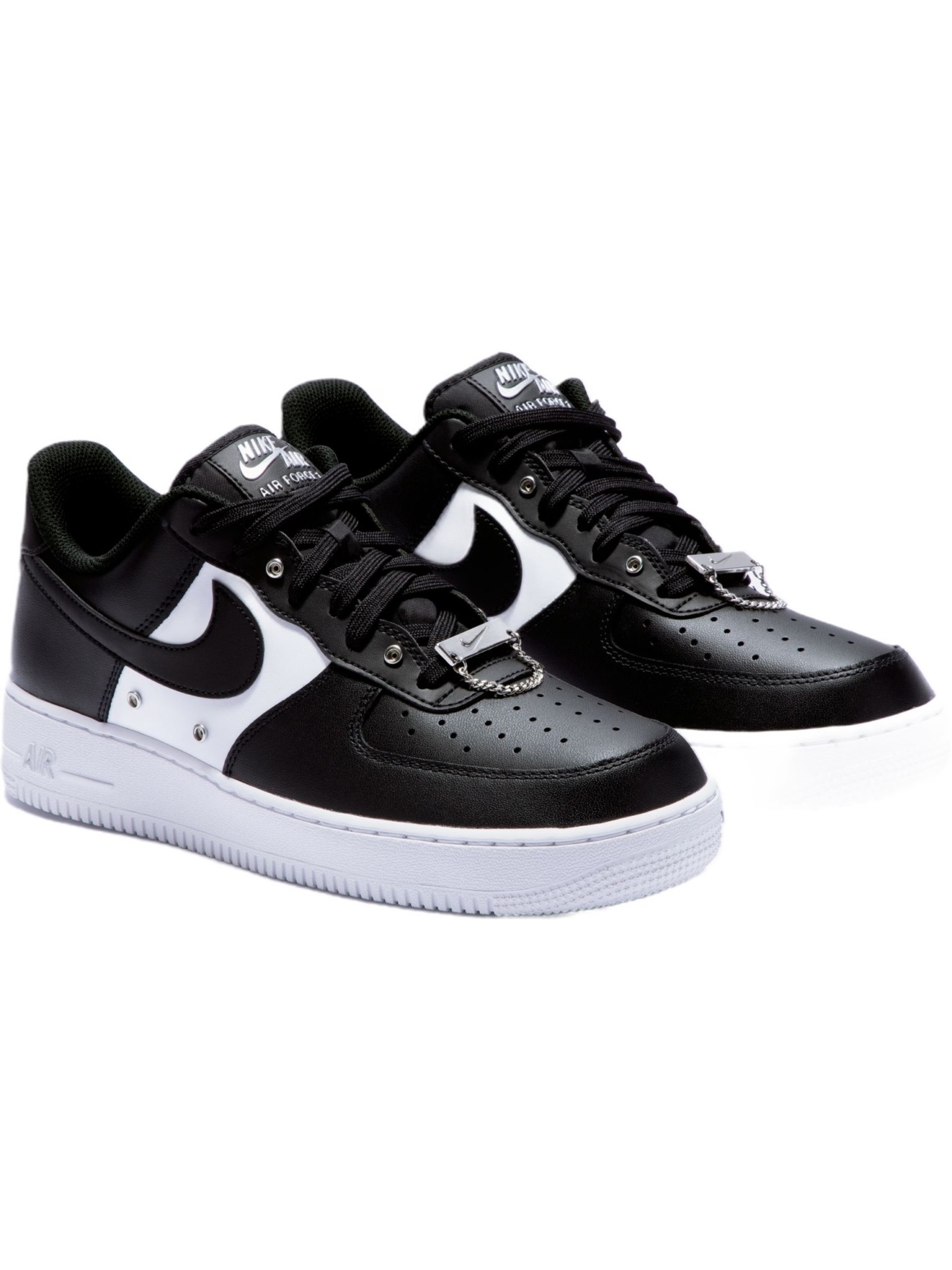 Imagem de: Tênis Nike Air Force 1 ’07 PRM Preto e Branco
