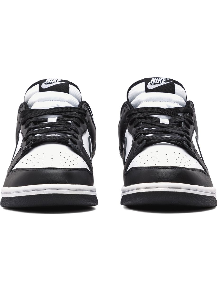 Imagem de: Tênis Nike Dunk Low Retro Branco e Preto