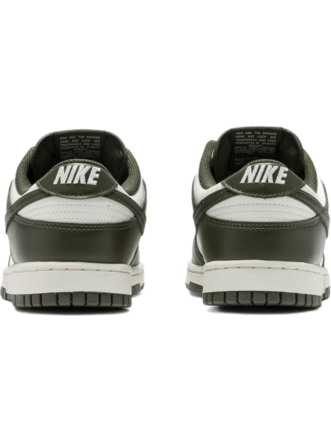 Imagem de: Tênis Nike Dunk Low Retro Marfim e Verde Militar