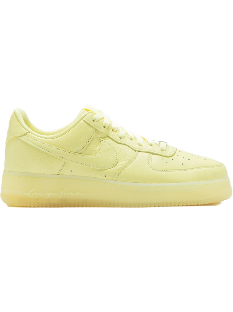 Imagem de: Tênis Nike NOCTA Air Force 1 SP Love You Forever Citron Tint