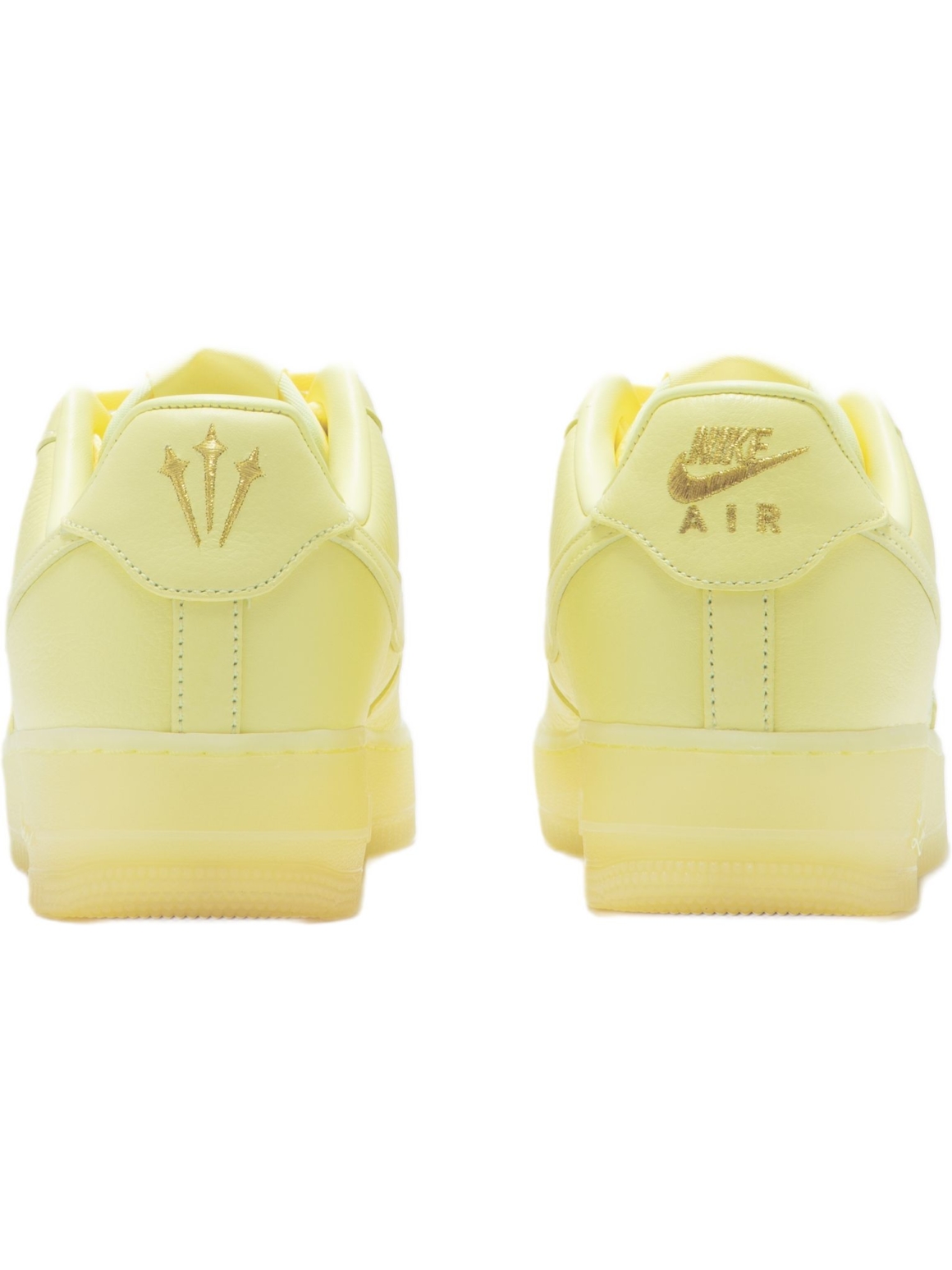 Imagem de: Tênis Nike NOCTA Air Force 1 SP Love You Forever Citron Tint