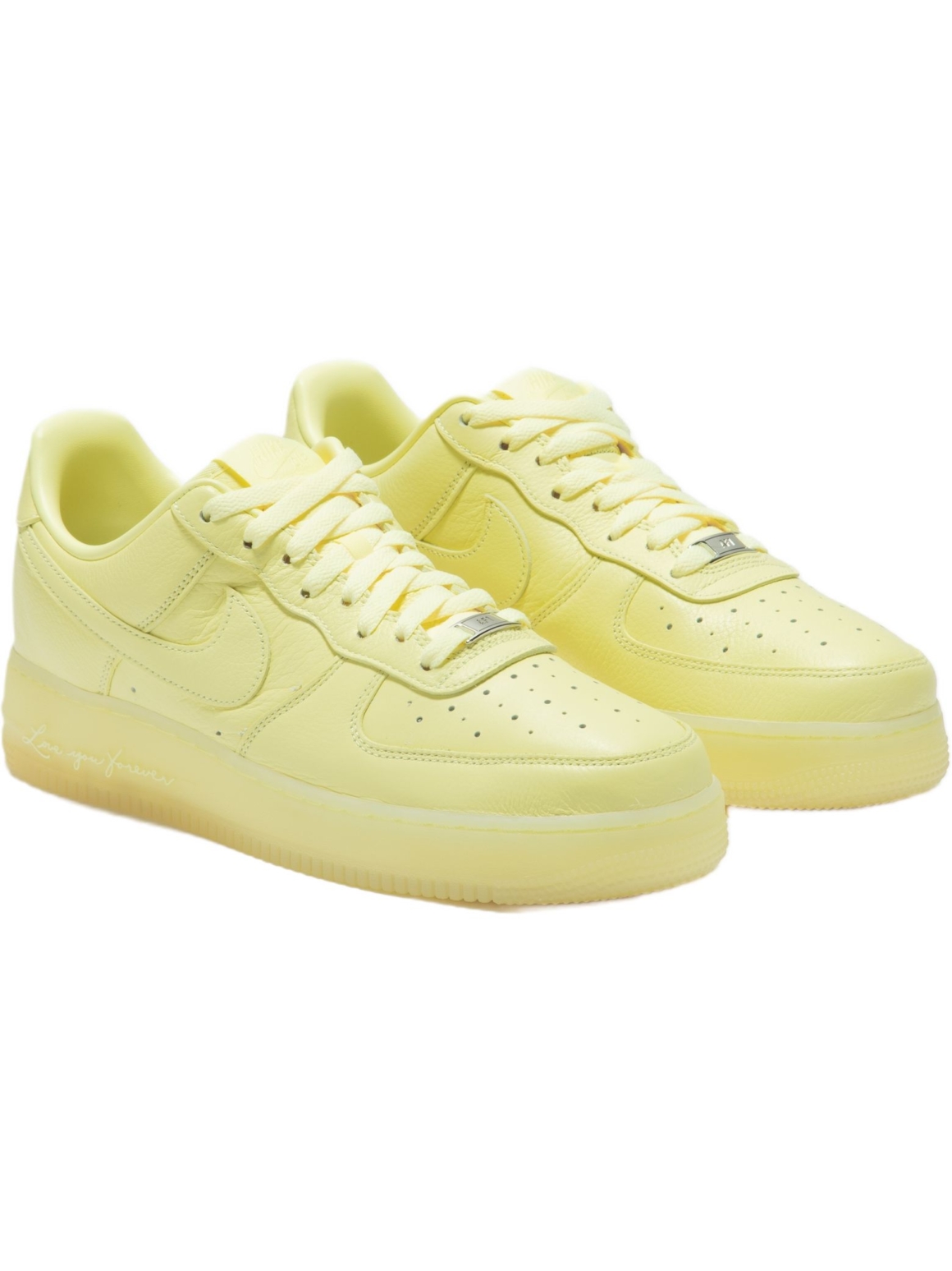 Imagem de: Tênis Nike NOCTA Air Force 1 SP Love You Forever Citron Tint