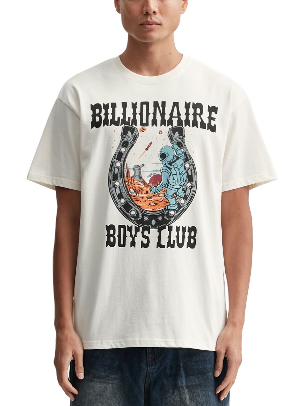 Imagem de: Camiseta Billionaire Boys Club BB Lucky Knit Off-White