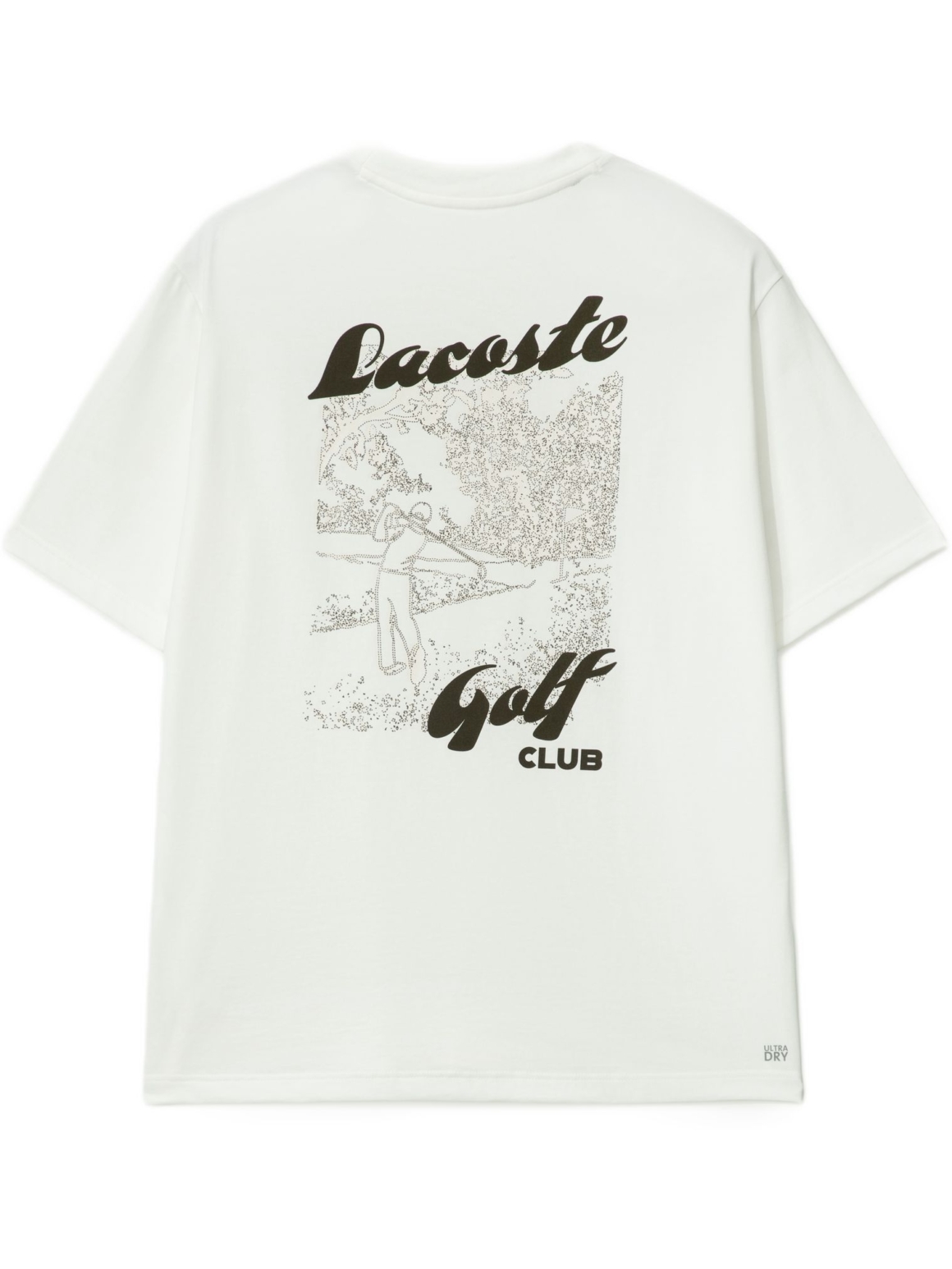 Imagem de: Camiseta Lacoste Golf Relaxed Fit Estampada Branca