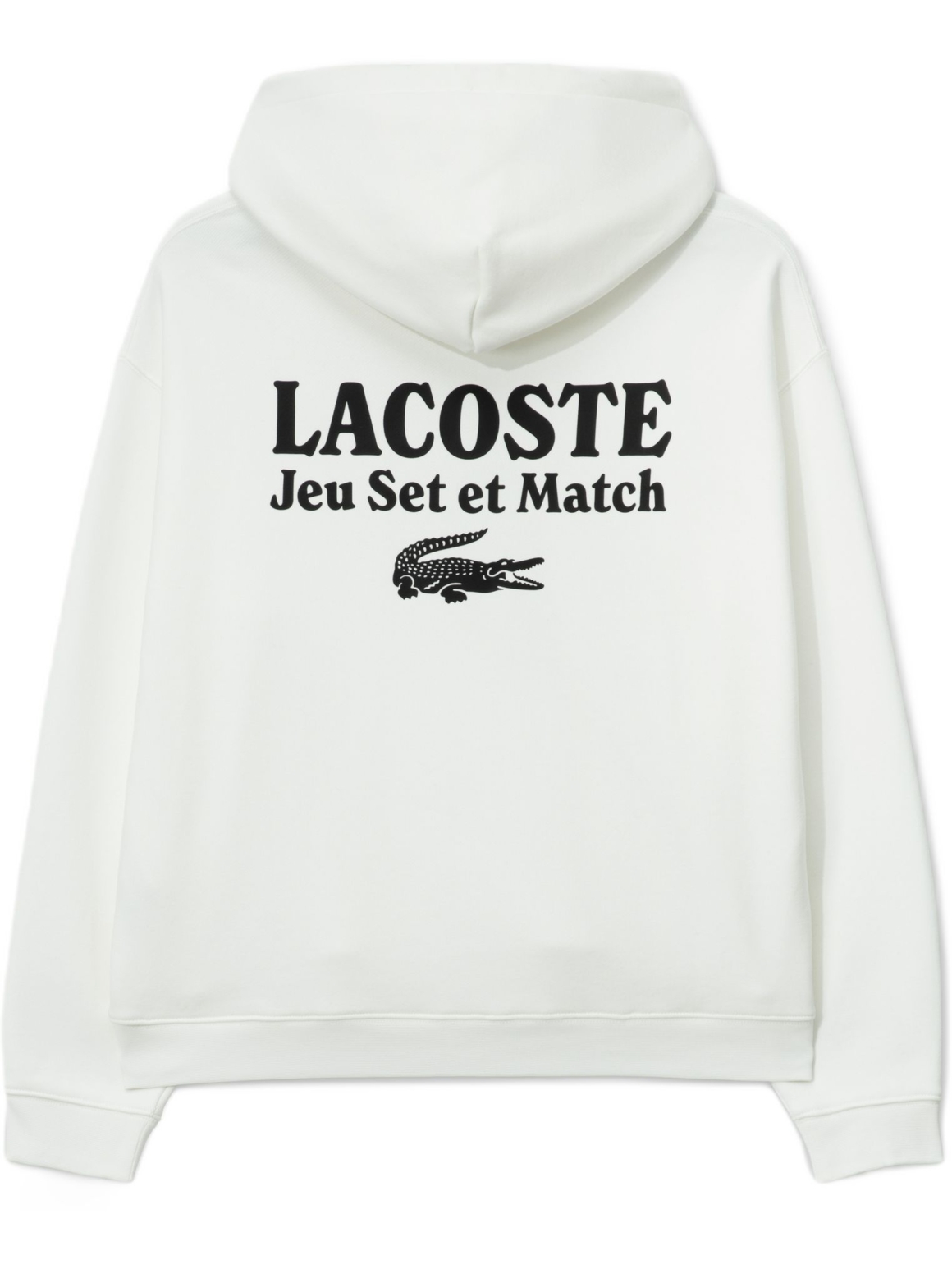Imagem de: Moletom Lacoste Multi Print Fleece Off-White