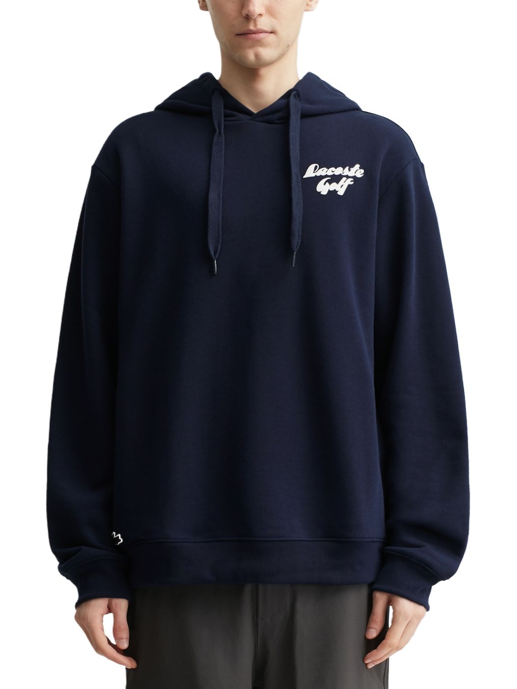 Imagem de: Moletom Lacoste Printed Fleece Golf Azul Marinho