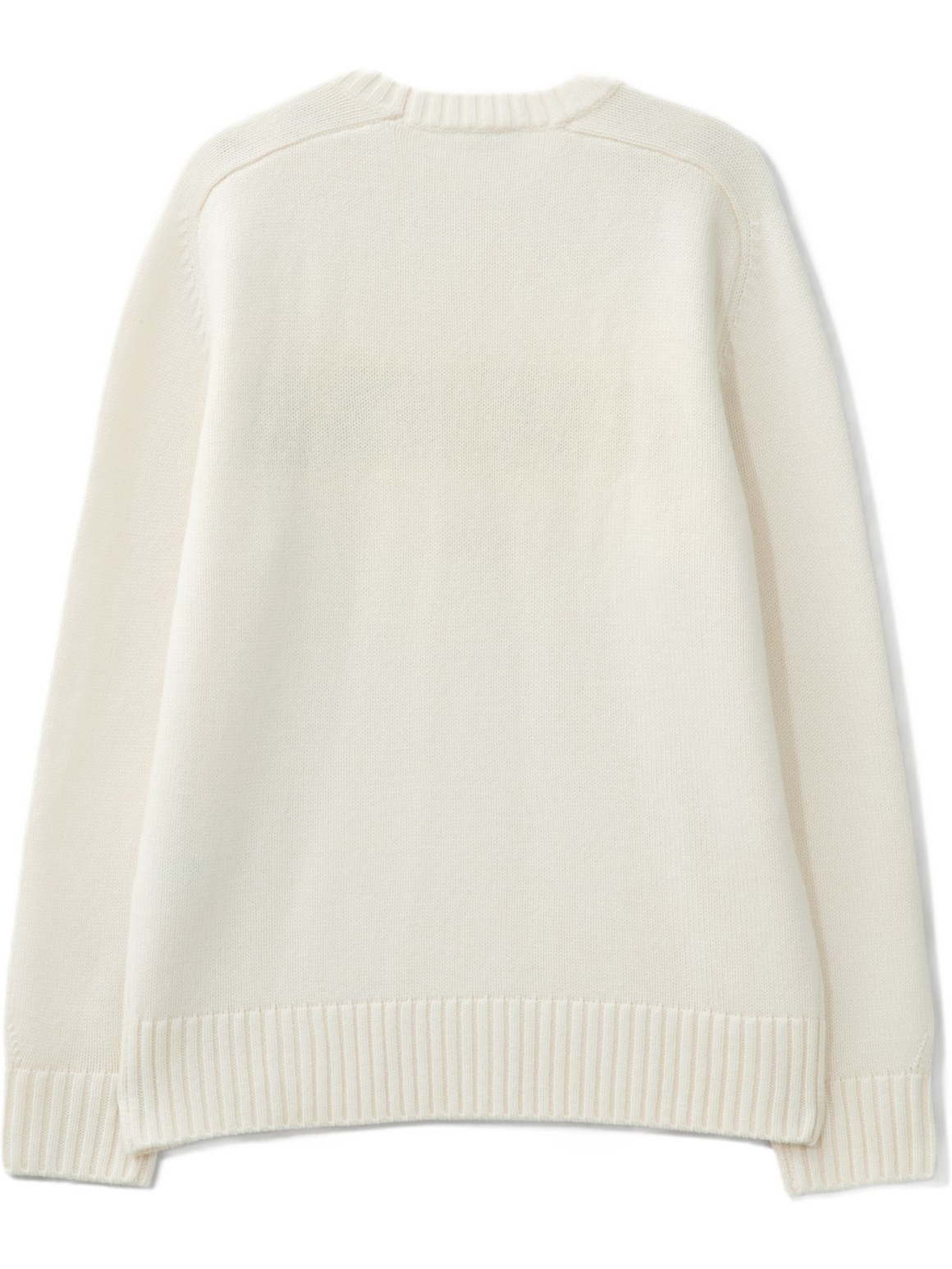 Imagem de: Suéter Lacoste Intarsia Branded Wool Branco