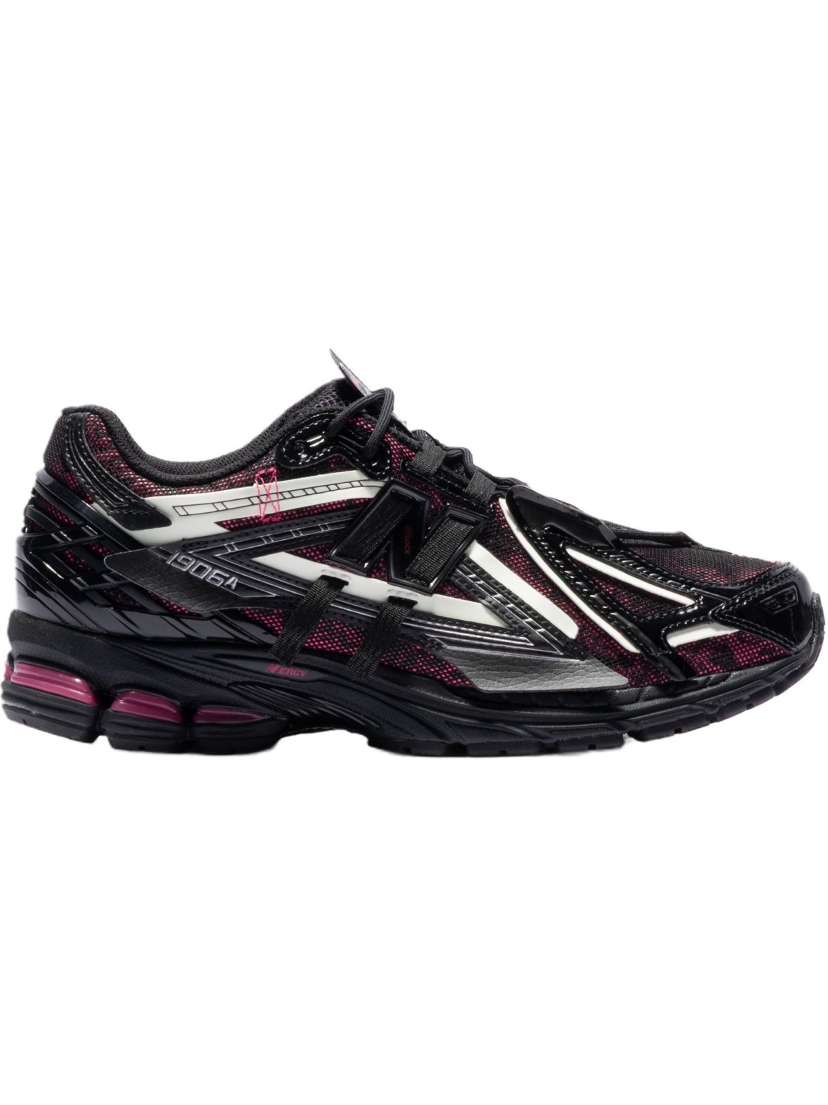 Imagem de: Tênis New Balance 1906A Preto, Dragon Berry e Branco