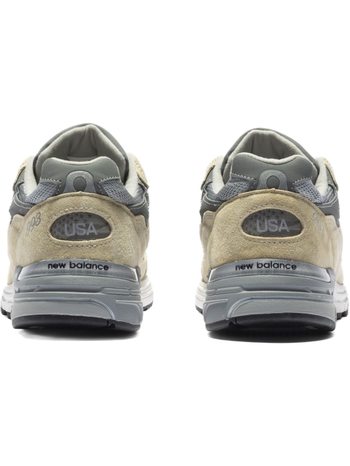 Imagem de: Tênis New Balance 993 Made in USA Bege