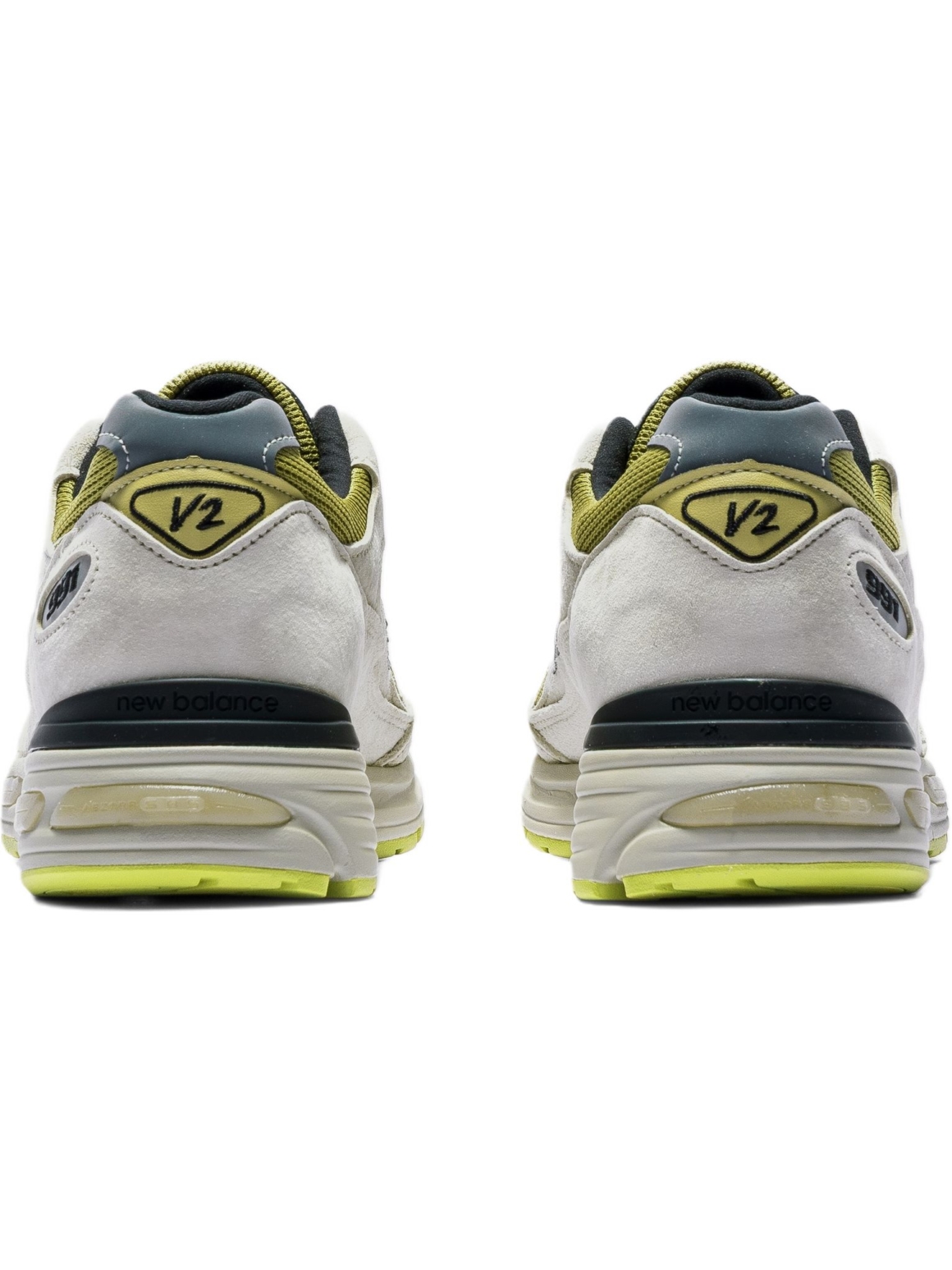 Imagem de: Tênis New Balance Made in UK 991v2 Bege e Verde