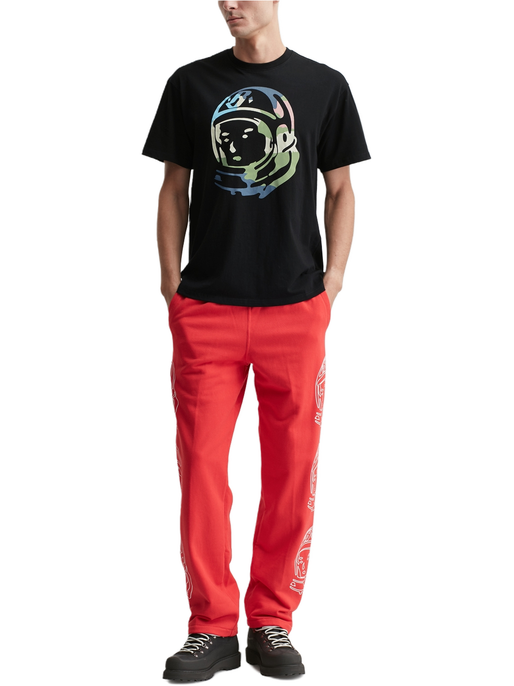 Imagem de: Camiseta Billionaire Boys Club Helmet Split Preta