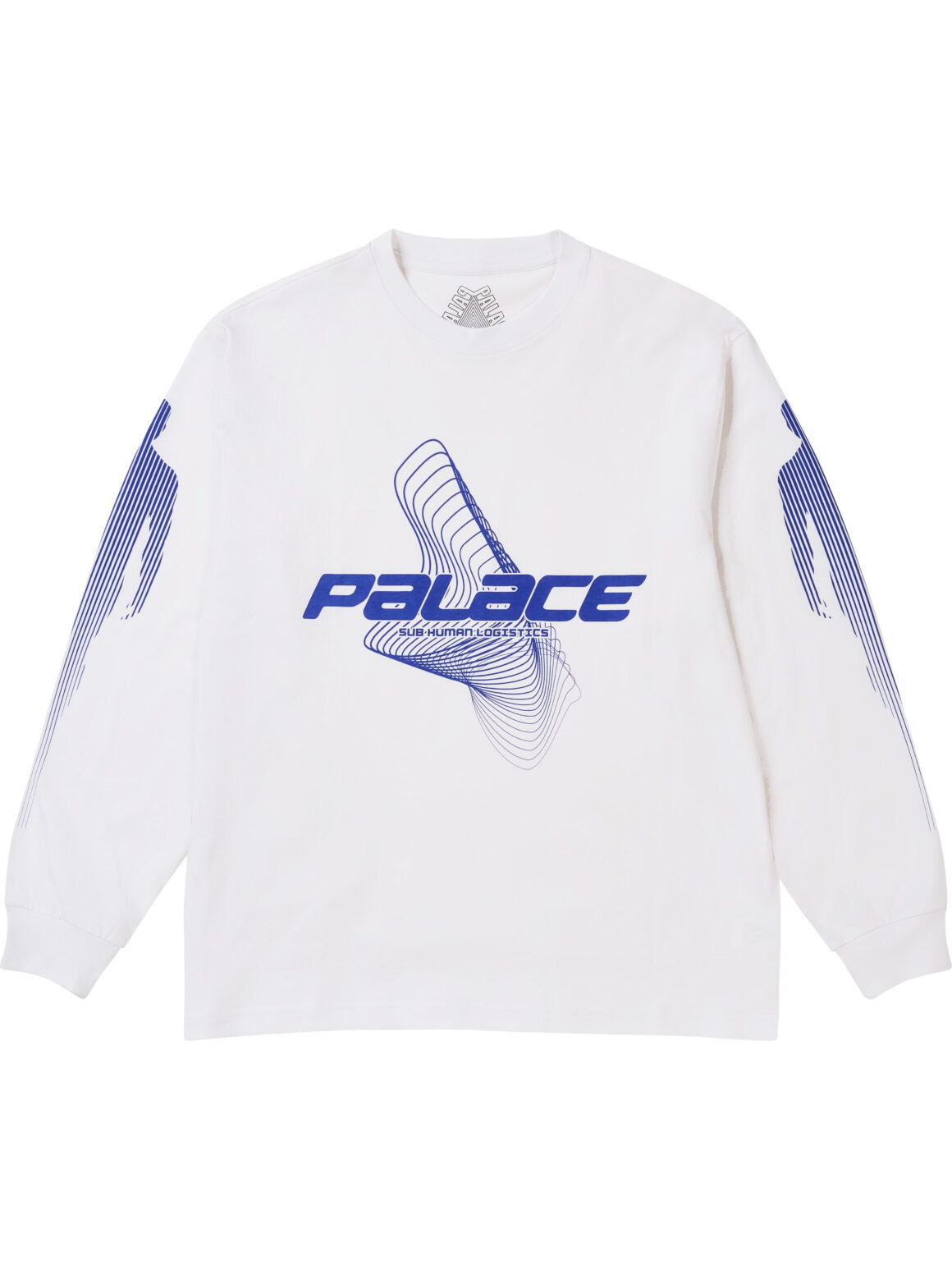 Imagem de: Camiseta Manga Longa Palace Metamorphosis Branca