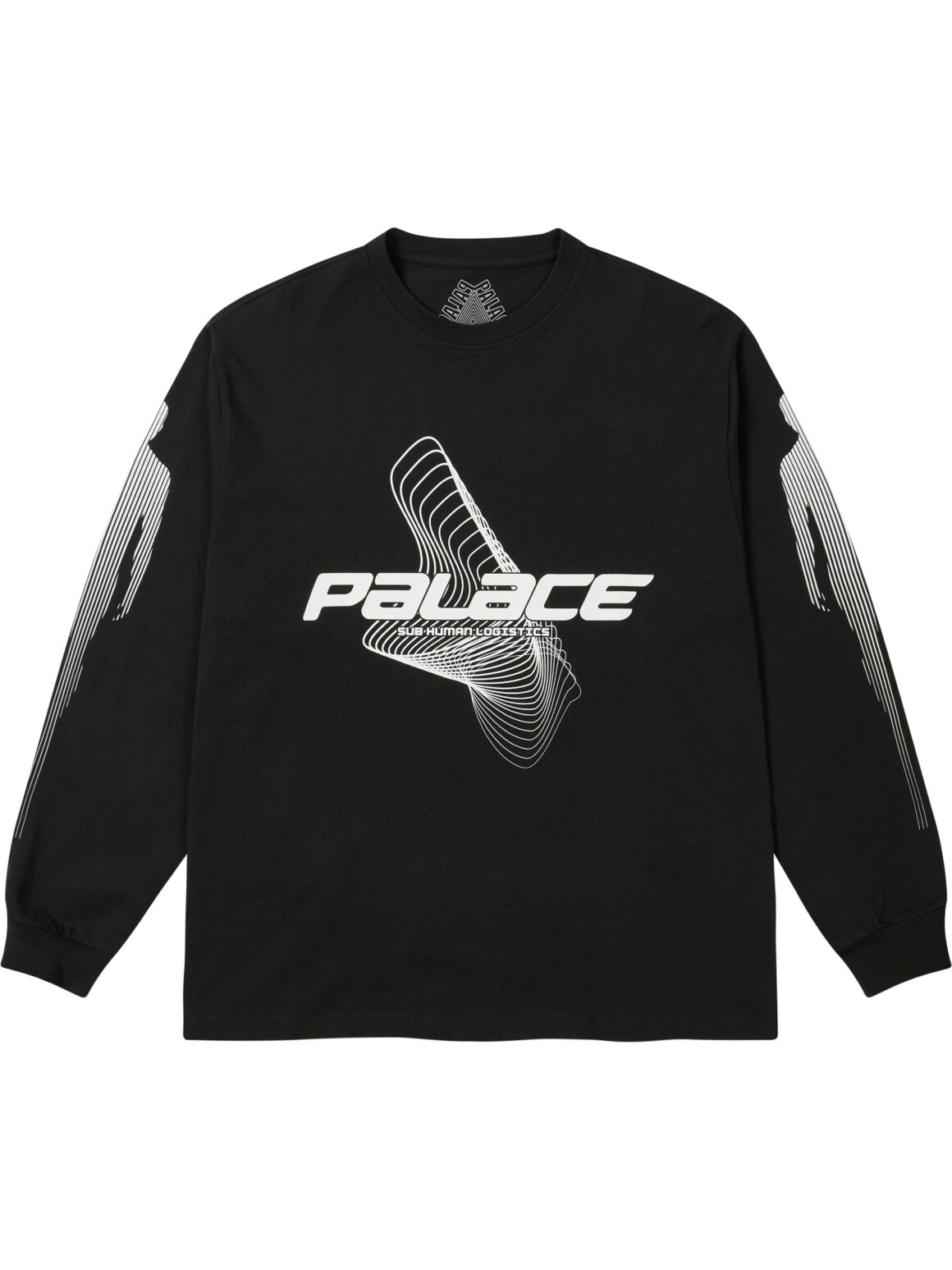 Imagem de: Camiseta Manga Longa Palace Metamorphosis Preta