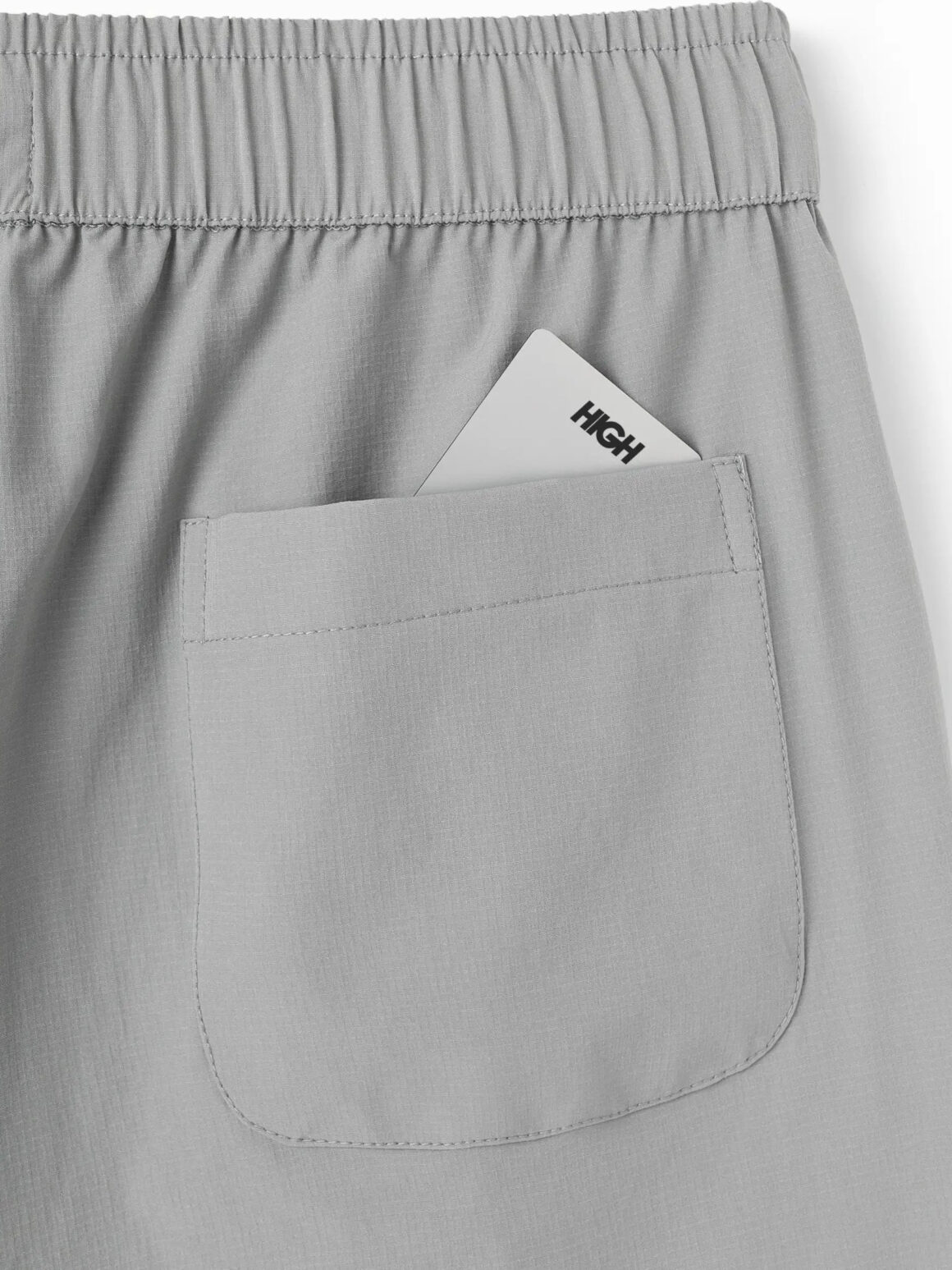 Imagem de: Shorts High Company Minimal Patch Cinza Escuro