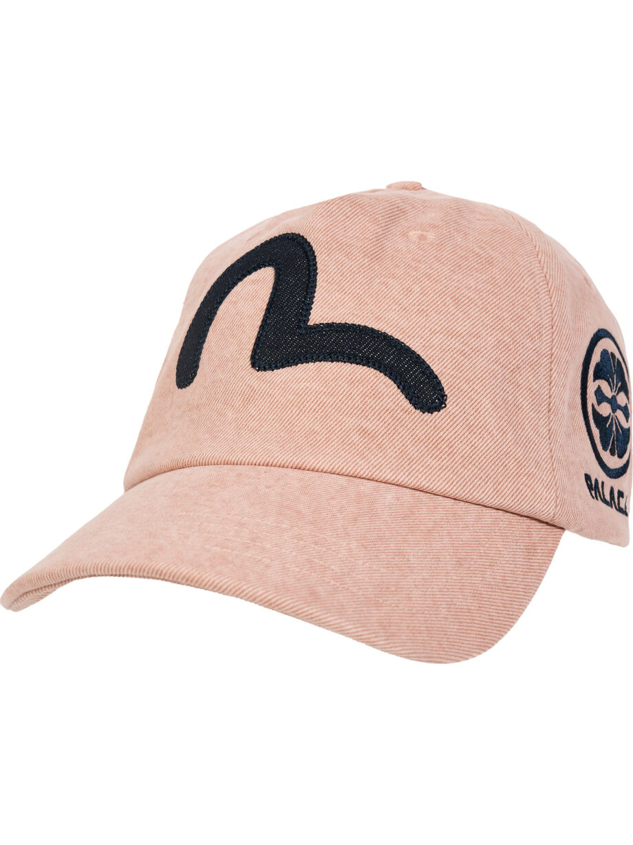 Imagem de: Boné Palace Evisu Snapback Rosa Estonado